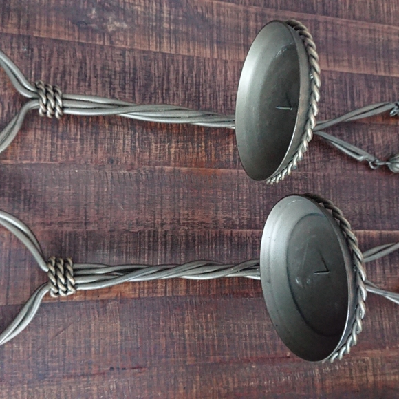 2 wall hanging candle holders - Picture 4 of 6